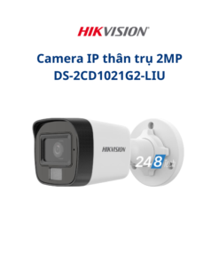 Camera IP thân trụ 2MP DS-2CD1021G2-LIU