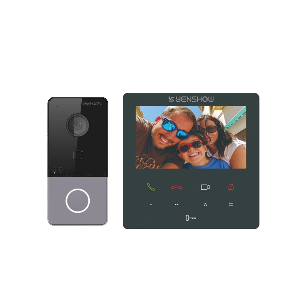 Bộ Kit chuông cửa có hình IP HIKVISION SH-KIS6601-WE