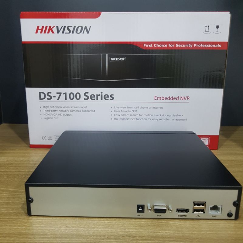 Đầu ghi IP 8 kênh HIKVISION DS-7108NI-Q1/M 1 Đầu ghi IP 8 kênh HIKVISION DS-7108NI-Q1/M