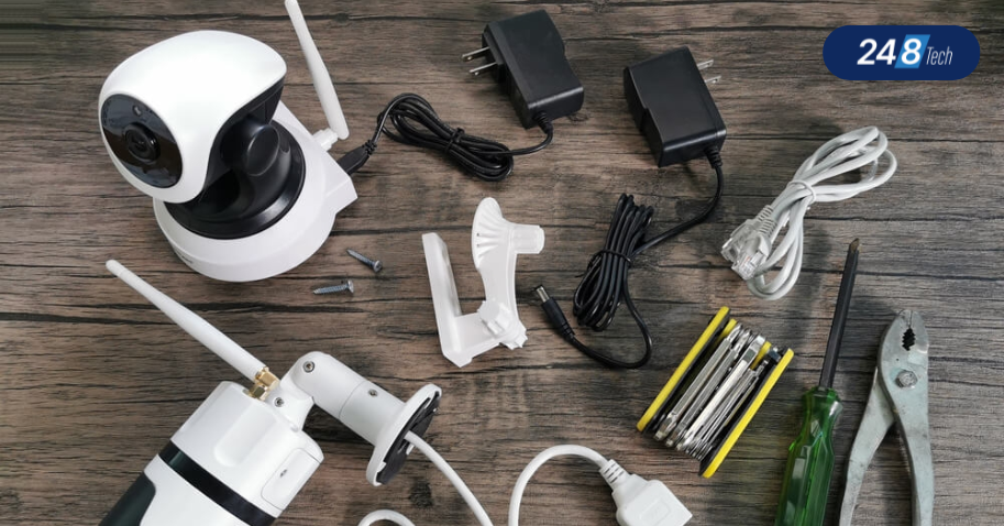 Chuẩn bị dụng cụ lắp đặt