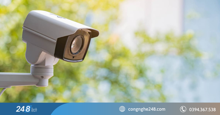 Lắp camera khu vực nhà xe 