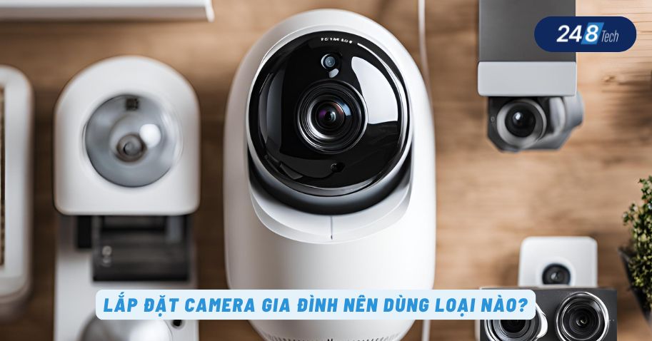 Lắp đặt camera gia đình nên dùng loại nào?