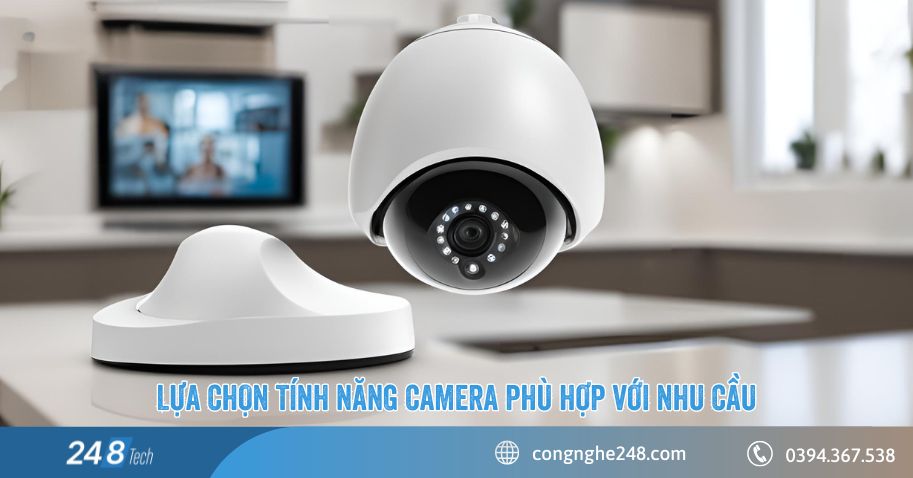 Lựa chọn tính năng camera phù hợp với nhu cầu