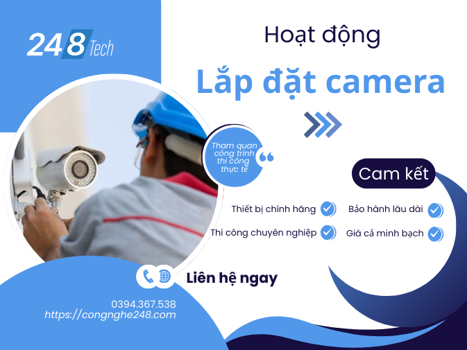 Trang chủ 2 Công nghệ 248 - Hoạt động lặp đặt camera tại công trường