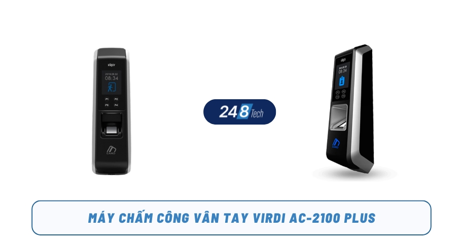 Máy chấm công vân tay Virdi AC-2100 Plus