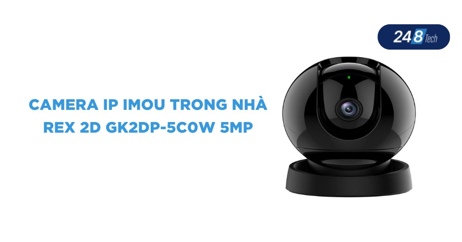 Camera IP Imou trong nhà Rex 2D GK2DP-5C0W 5MP
