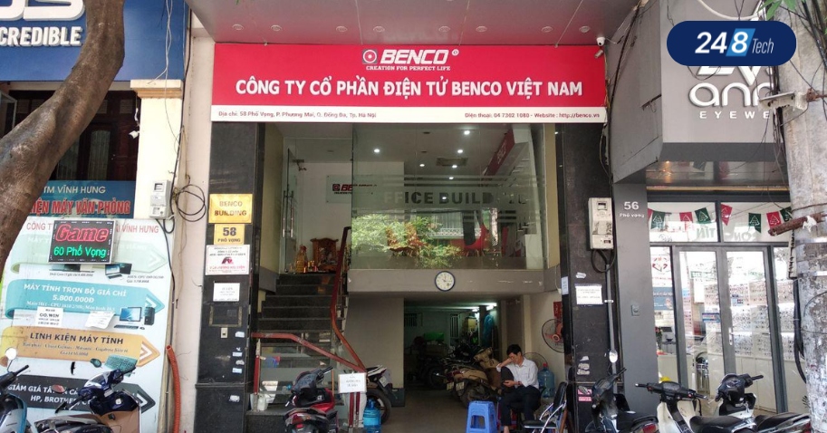 Cửa hàng điện tử Benco phân phối máy chấm công