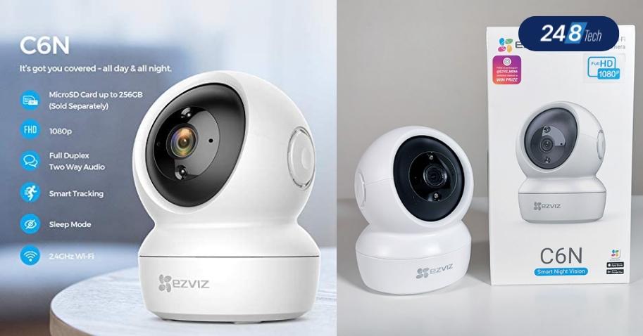 Giá camera Ezviz: TOP 5 mẫu camera chính hãng tại Hà Nội 5 Giá camera EZVIZ C6N