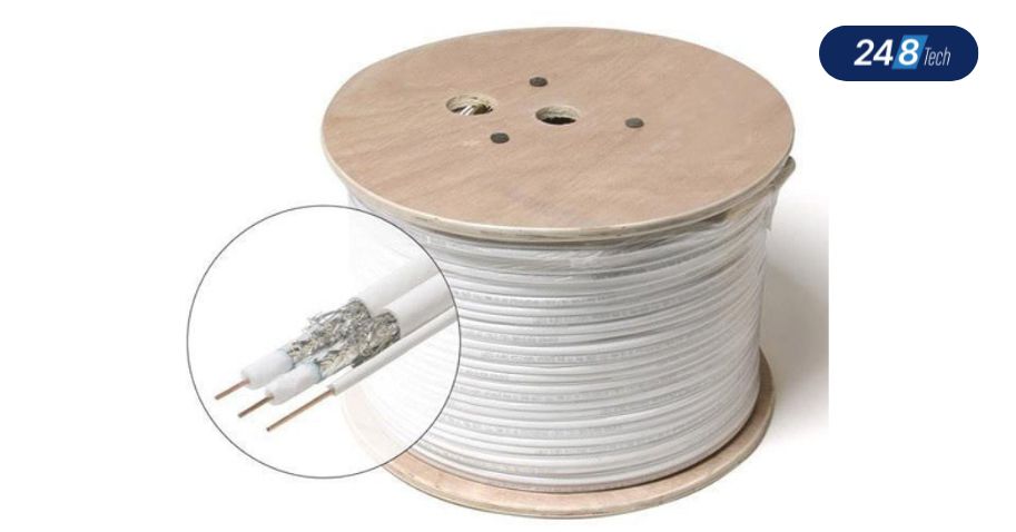 Cáp đồng trục có tích hợp dây nguồn SINO