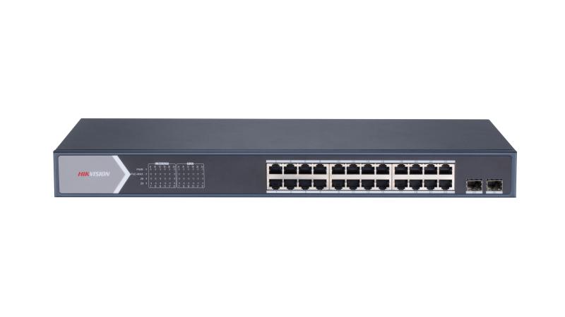 Switch mạng thông minh 24 cổng PoE Gigabit HIKVISION DS-3E1526P-SI