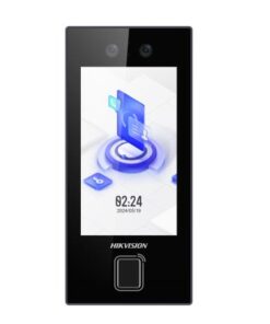 Thiết bị kiểm soát vào ra – máy chấm công nhận diện khuôn mặt và vân tay HIKVISION SH-K1T9344MBFWX-E1
