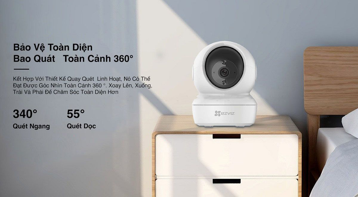 Camera EZVIZ H6C Pro 2K (3.0MP)