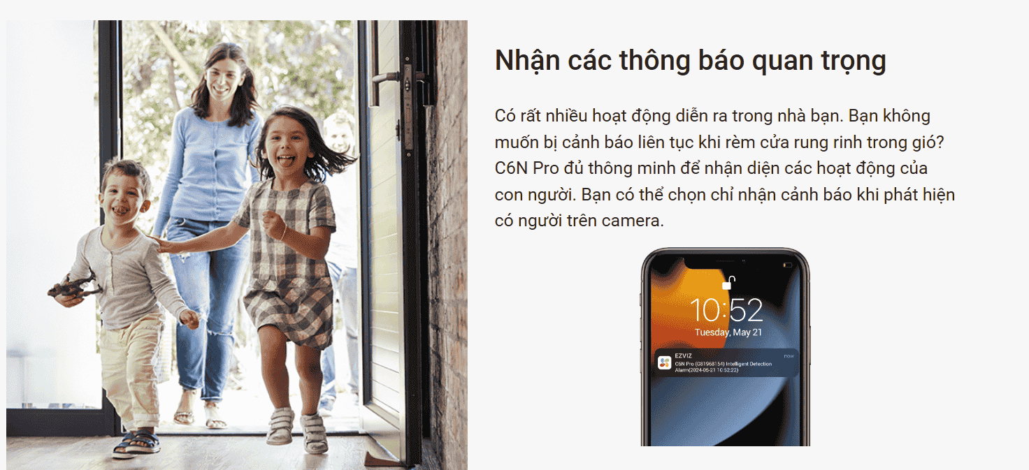 Camera Ezviz C6N Pro 2K (3MP)
