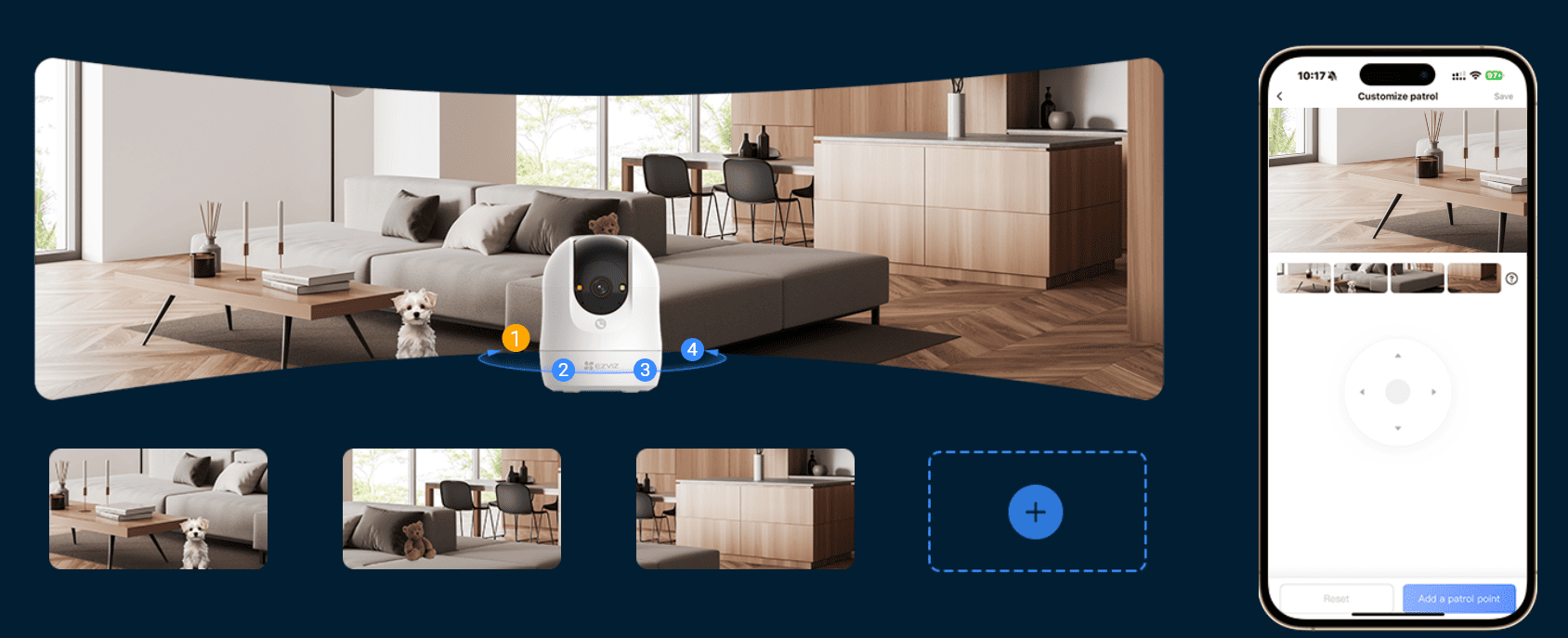 Camera trong nhà EZVIZ C6N G1 4K