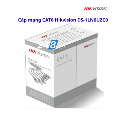Cáp mạng CAT6 Hikvision DS-1LN6UZC0