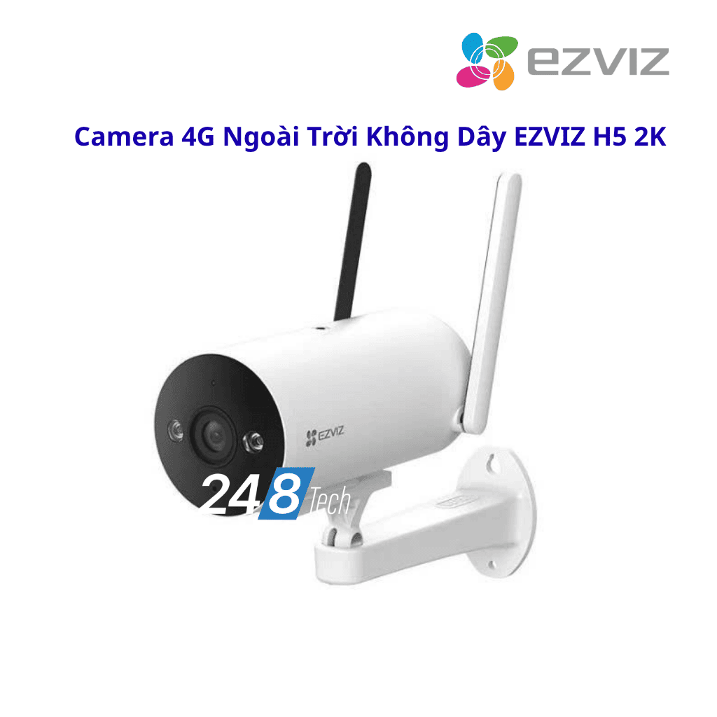 Camera 4G Ngoài Trời Không Dây EZVIZ H5 2K