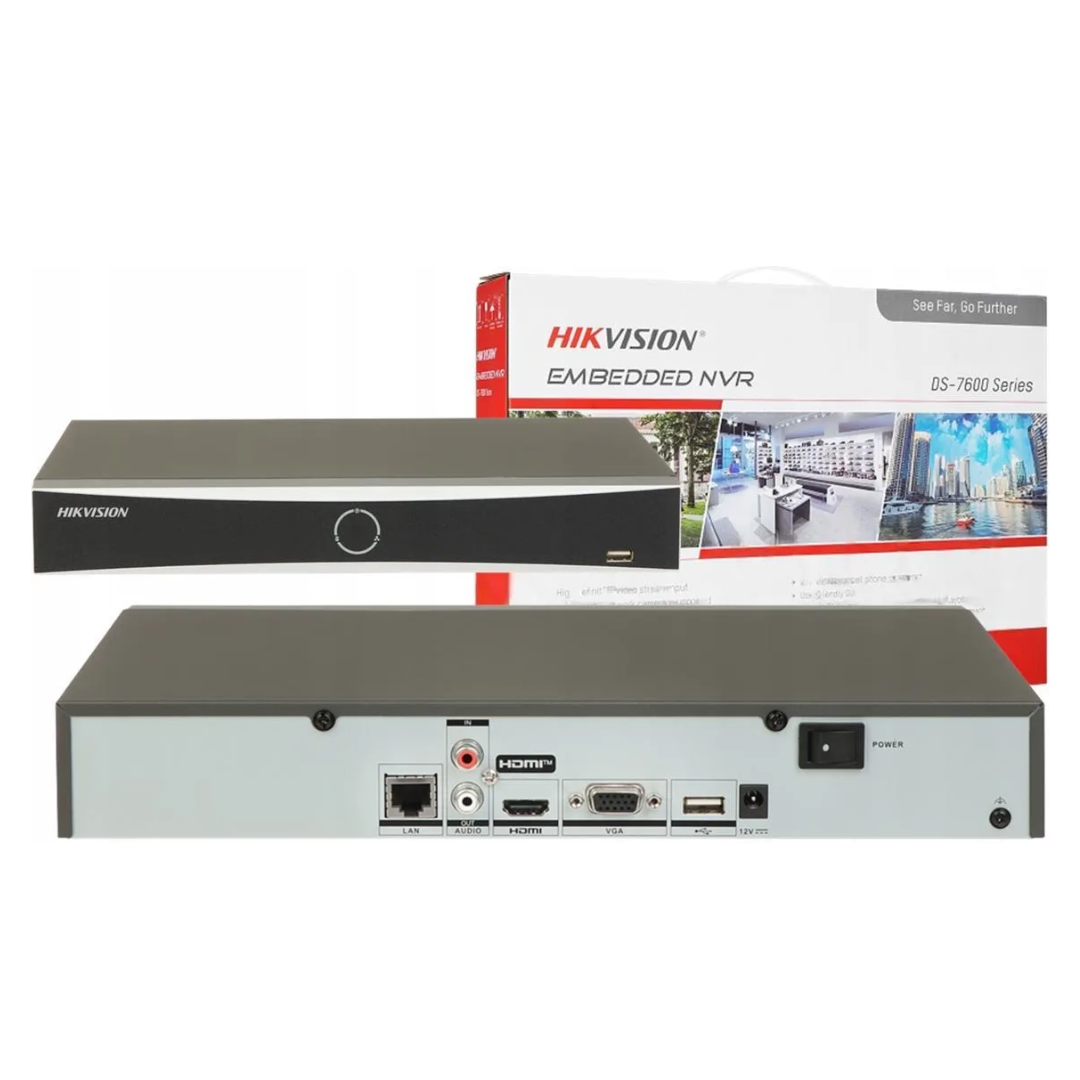 Đầu Ghi Hình IP 8 Kênh Hikvision DS-7608NXI-K1 AcuSense 4K 2 Đầu ghi hình IP 8 kênh DS-7608NXI-K1