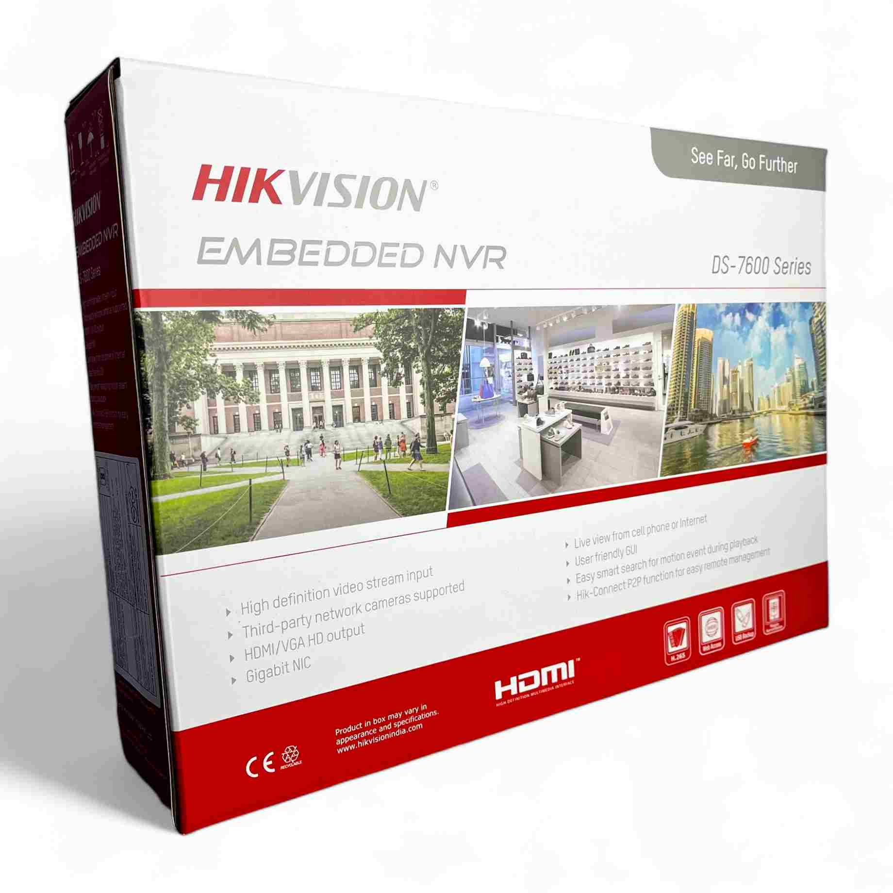Đầu Ghi Hình IP 8 Kênh Hikvision DS-7608NXI-K1 AcuSense 4K 1 Đầu ghi hình IP 8 kênh DS-7608NXI-K1