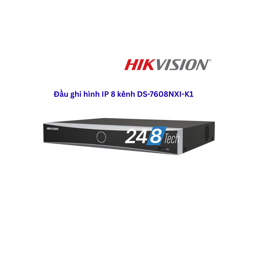 Đầu ghi hình IP 8 kênh DS-7608NXI-K1. Đầu ghi hình IP 8 kênh DS-7608NXI-K1