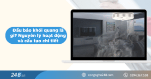Đầu báo khói quang là gì? Nguyên lý hoạt động và cấu tạo chi tiết