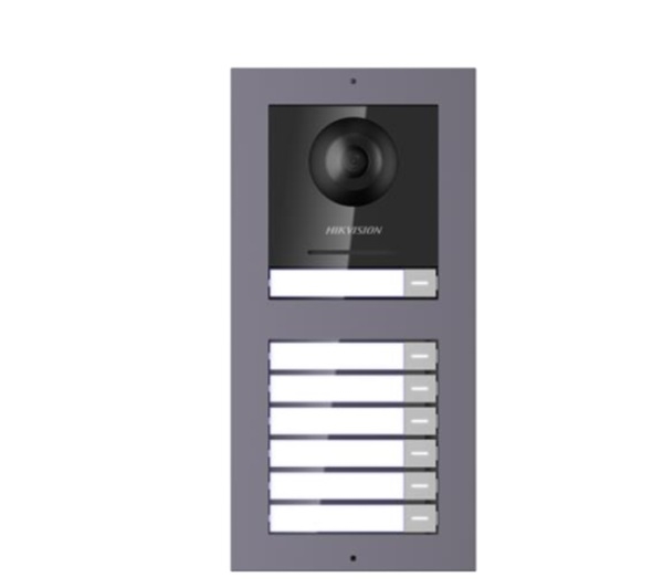 Combo Camera chuông hình Hikvision DS-KIS27 (7 nút bấm)