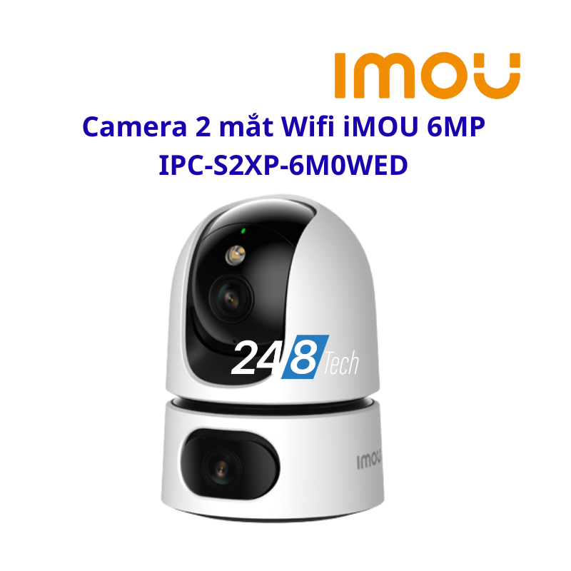 Camera 2 mắt Wifi iMOU 6MP IPC-S2XP-6M0WED
