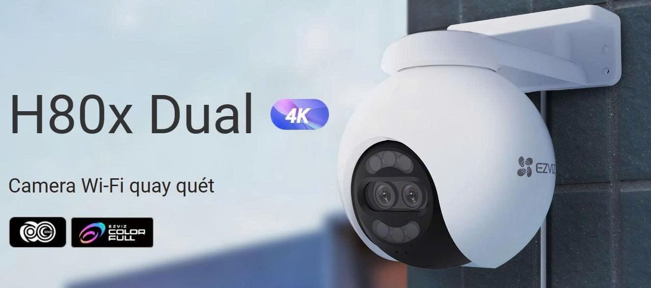 Camera Ngoài Trời EZVIZ H80X (8MP)