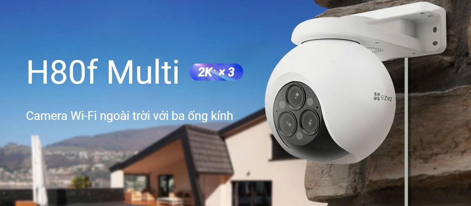 Camera WiFi EZVIZ H80F 2K 4MP 1 Camera WiFi EZVIZ H80F 2K 4MP