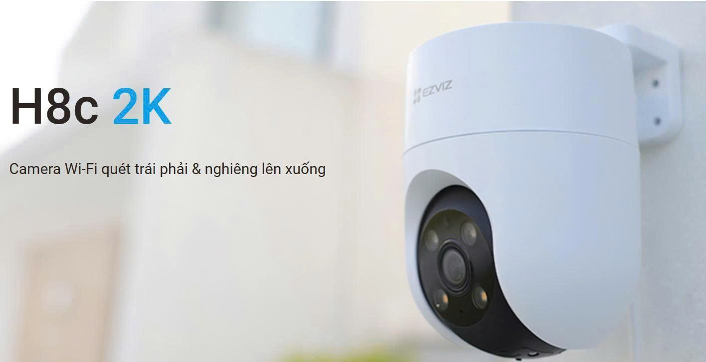 Camera WiFi EZVIZ H8C 2K