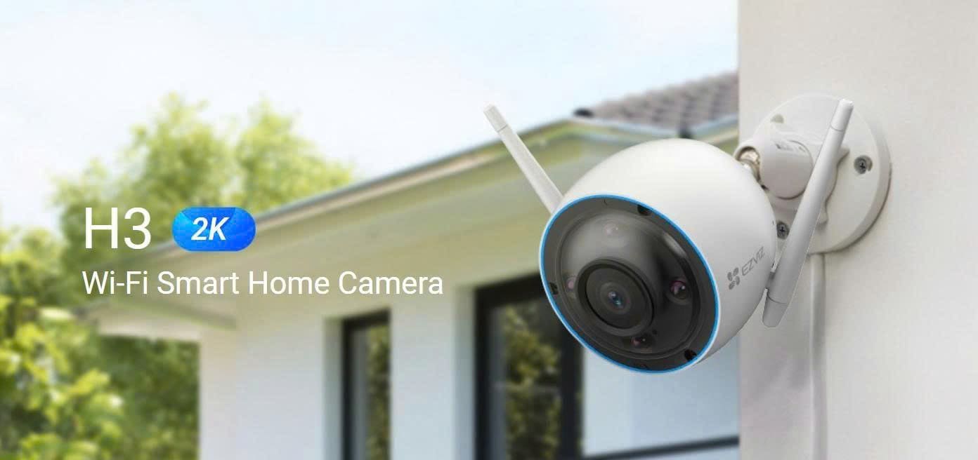 Camera WiFi Ngoài Trời EZVIZ H3 2K (3MP) 1 Camera WiFi Ngoài Trời EZVIZ H3 2K (3MP)