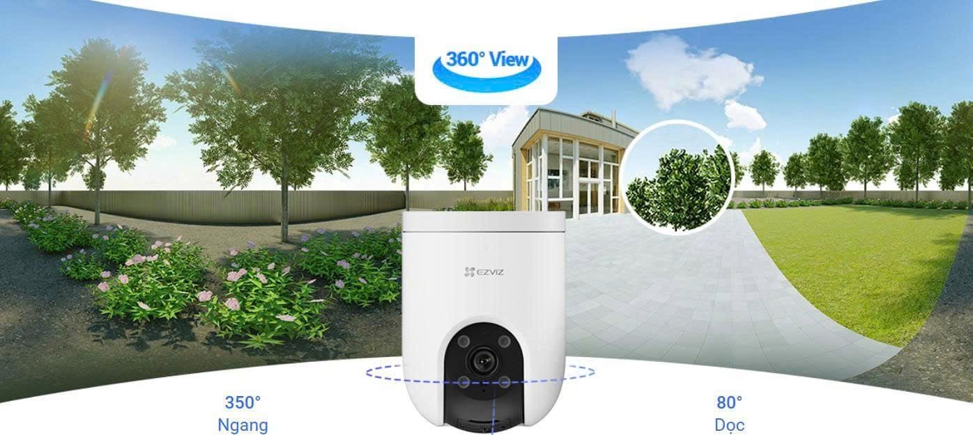 Camera WiFi quay quét EZVIZ H8C Pro 3K 5MP 2 Camera WiFi quay quét EZVIZ H8C Pro 3K 5MP