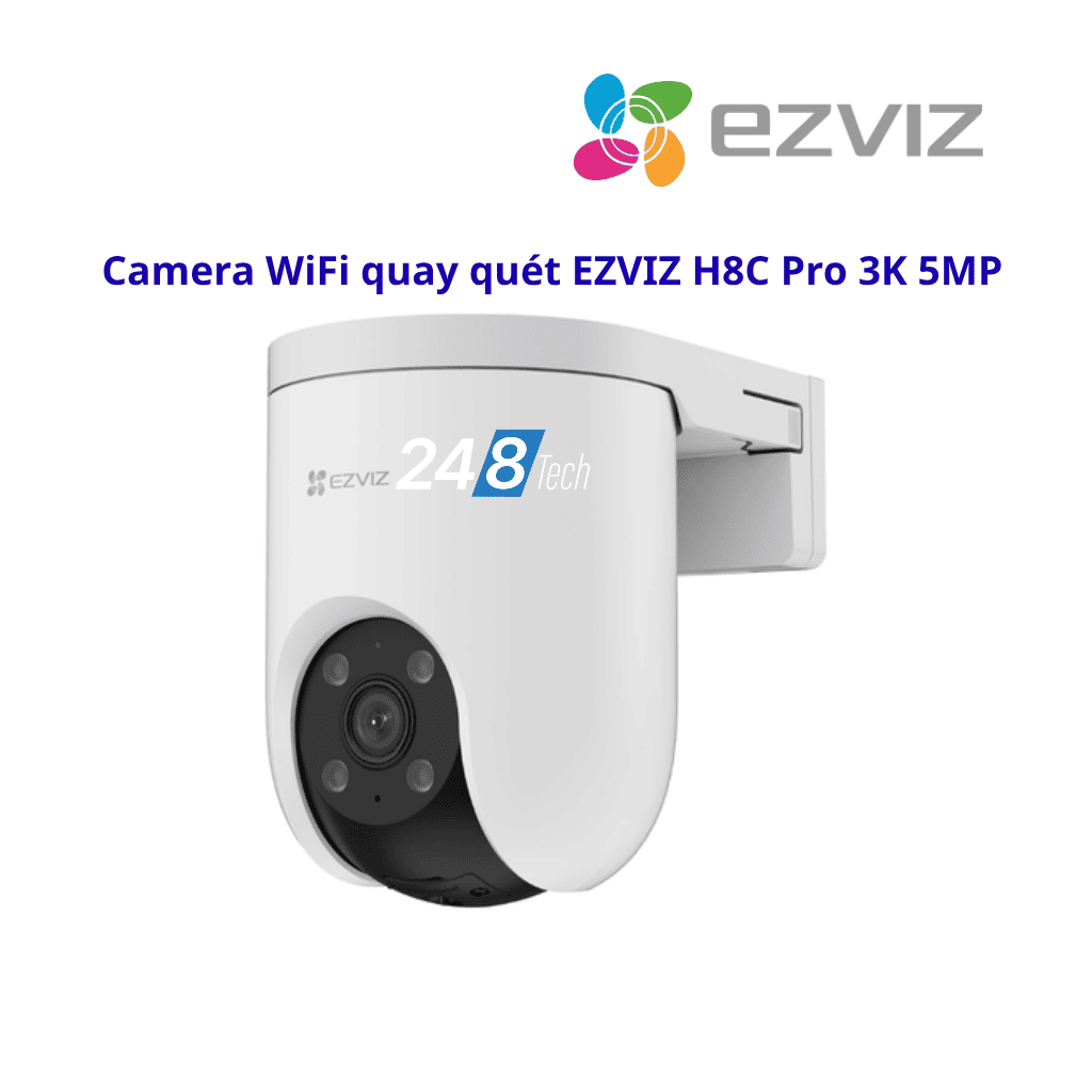 Camera WiFi quay quét EZVIZ H8C Pro 3K 5MP
