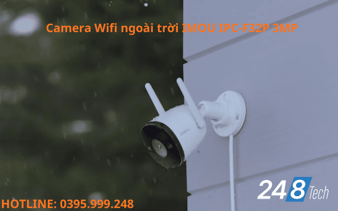 Camera Wifi ngoài trời IMOU IPC-F32P 3MP 2 Camera Wifi ngoài trời IMOU IPC-F32P 3MP