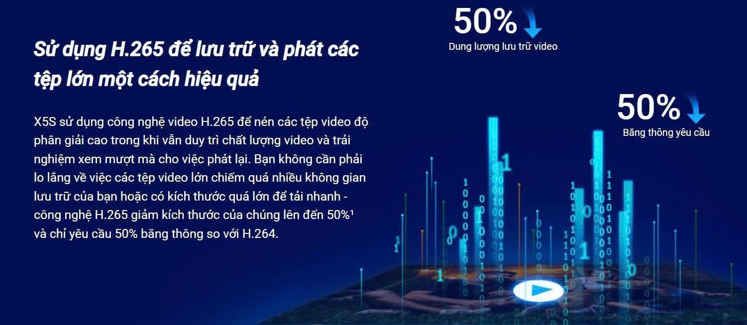 Đầu ghi không dây 4 kênh EZVIZ X5S 4W