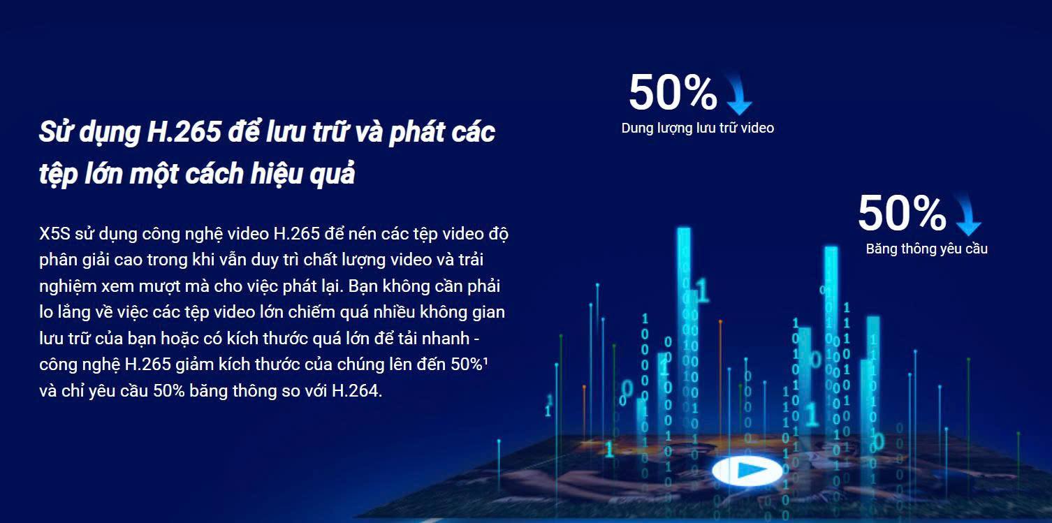 Đầu ghi không dây 8 kênh EZVIZ X5S 8W 3 Đầu ghi không dây 8 kênh EZVIZ X5S 8W