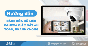 cách xóa dữ liệu camera
