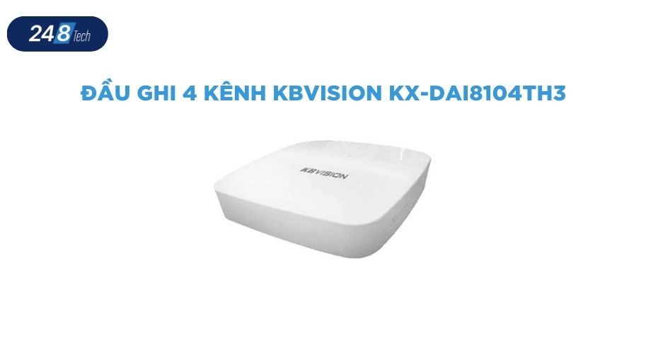 Đầu ghi 4 kênh KBVISION KX-DAI8104TH3