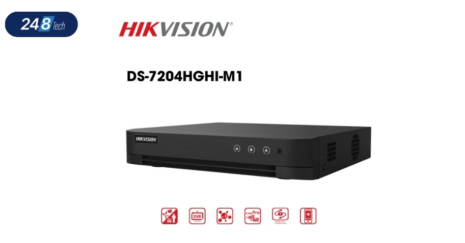 Đầu ghi Hikvision 4 kênh Turbo HD