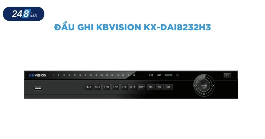Đầu ghi KBVISION KX-DAI8232H3