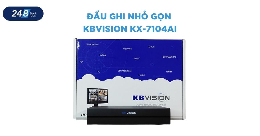Đầu ghi nhỏ gọn KBVISION KX-7104AI
