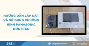 Hướng dẫn lắp đặt và sử dụng chuông hình Panasonic đơn giản