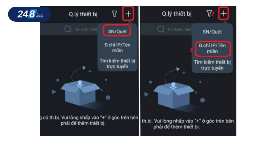 Cài đặt camera PTZ Dahua cơ bản