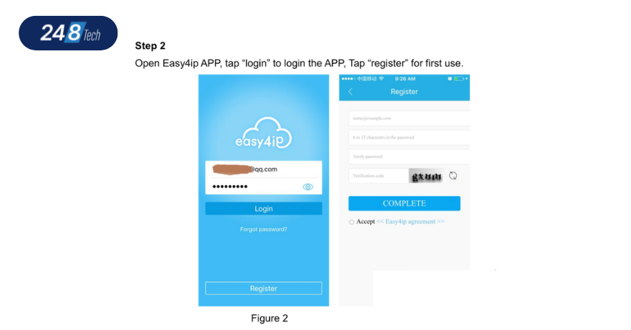 Bước 2: Cài đặt camera PTZ Dahua IP không dây