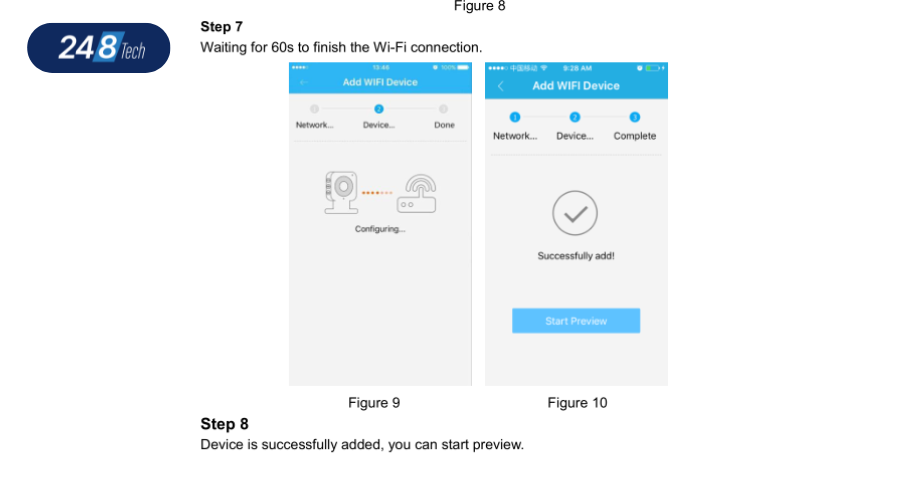 Bước 7: Cài đặt camera PTZ Dahua IP không dây