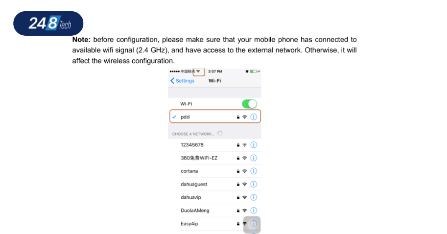 Cài đặt camera PTZ Dahua IP không dây 