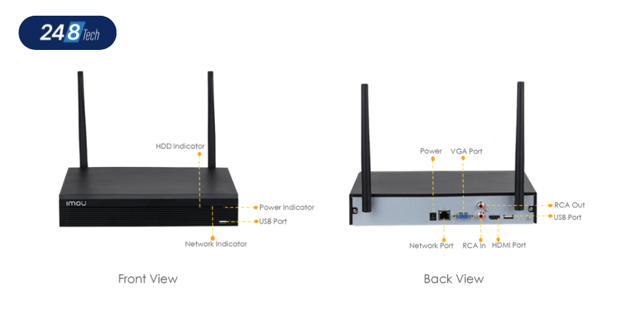 Đầu ghi hình wifi Imou NVR1108HS-W-s2