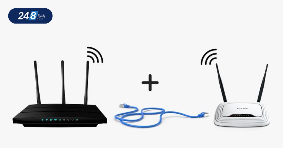 Hướng dẫn cách kết nối 2 modem wifi không cần dây đơn giản, nhanh chóng 14 Thay đổi chế độ Máy khách (Client) cho modem WiFi thứ hai