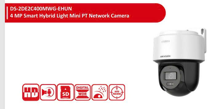 Camera Hikvision DS-2DE2C400MWG-EHUN 1 Camera Hikvision DS-2DE2C400MWG-EHUN
