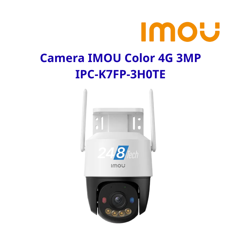 Camera IMOU Color 4G 3MP IPC-K7FP-3H0TE