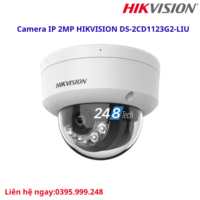 Camera IP 2MP HIKVISION DS-2CD1123G2-LIU